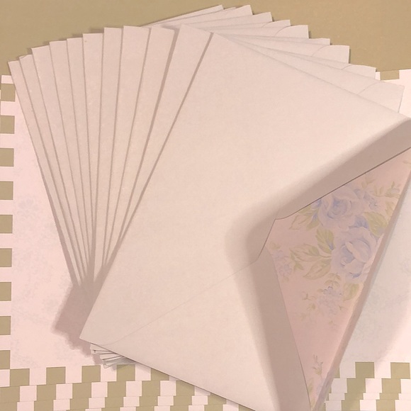 Simply Shabby Chic Office Vintage Shabby Chic Stationary Envelopes